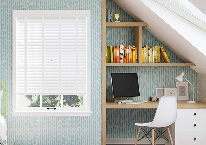 Ecowood Deluxe, Brilliant White Gloss - Venetian Blind - Image 3